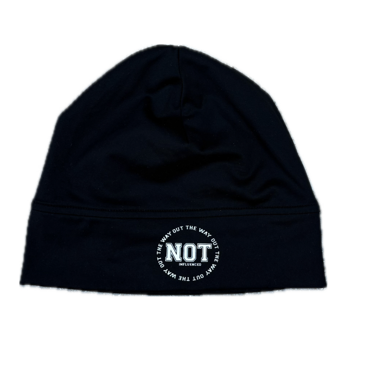 Black Reflective  Its A Lifestyle Skull Cap